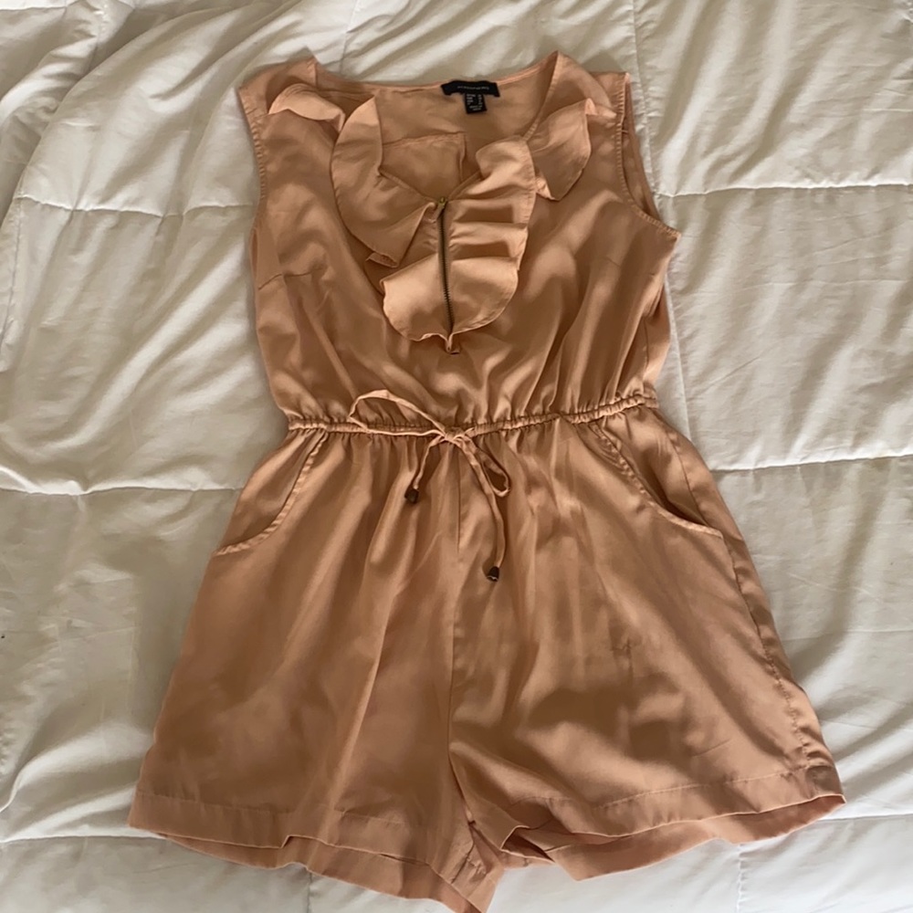 Pink Tie Romper